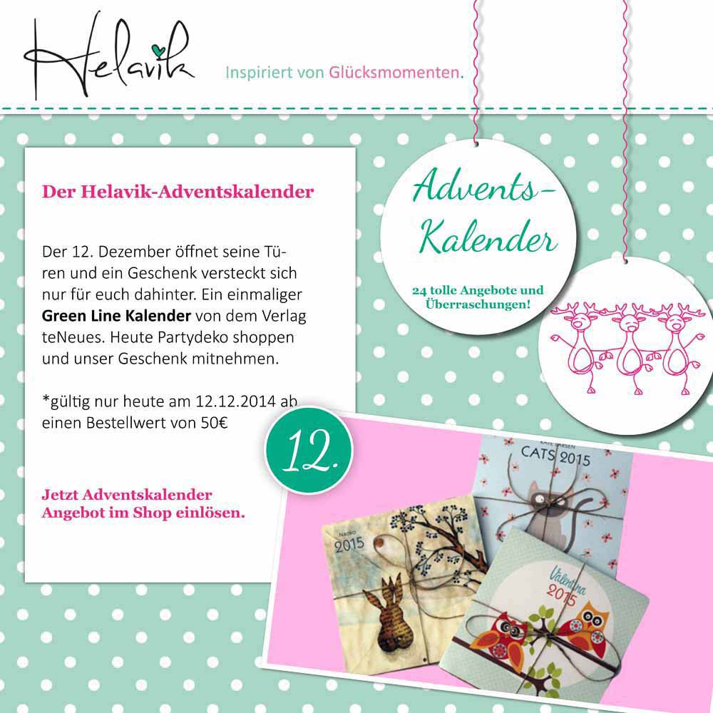 Kalender im Adventskalender