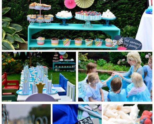 Elsa Kindergeburtstag mit Olaf & Co.